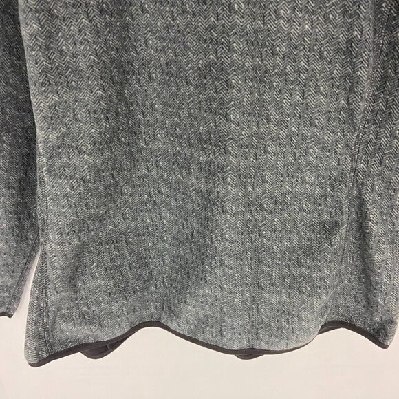 Coldwater Creek Fleece Jacket Sweater Full Zip Long Sleeve Women's Size 2XL Grey - Picture 6 of 8